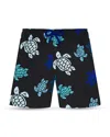 Vilebrequin Jihin Printed 4 Swim Trunks - Little Kid, Big Kid In Black