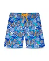 Vilebrequin Kids' Fishy Vibes Swim Trunks