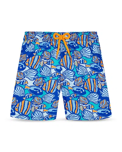 VILEBREQUIN JIM JIM PRINTED 4 SWIM TRUNKS - LITTLE KID, BIG KID