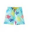 Vilebrequin Jim Printed Swim Shorts In Blue