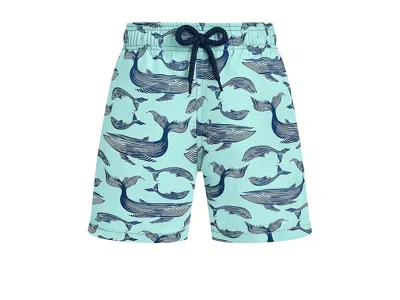 Vilebrequin Jim (toddler/little Kids/big Kids) Boy's Swimwear Celadon : 4 Years, Polyamide In Blue