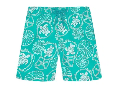 Vilebrequin Jim (toddler/little Kids/big Kids) Boy's Swimwear Vert Disco : 14 Years, Polyamide In Blue