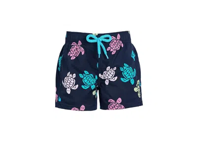 Vilebrequin Jirise (toddler/little Kids/big Kids) Boy's Swimwear Bleu Marine 1 : 14 Years, Elastane/polyamide In Blue
