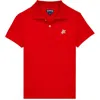 Vilebrequin Kids' Gemini In Coquelicot