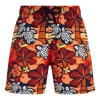 Vilebrequin Monoi Printed Swim Trunks In Abricot