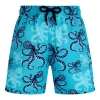 Vilebrequin Poulpes Stretch Swim Shorts In Bora Bora