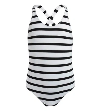 Vilebrequin Kids' Ginx In Noir Blanc