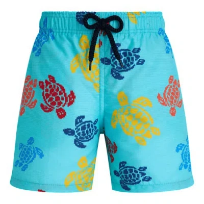 Vilebrequin Boys' Jim 4 Swim Shorts - Little Kid, Big Kid In Bleu Lazuli