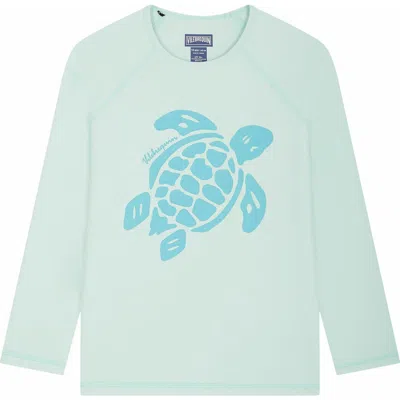 VILEBREQUIN VILEBREQUIN KIDS' SOLID LONG SLEEVE RASHGUARD