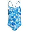 Vilebrequin Floral-print Braided-strap Swimsuit In Blanc