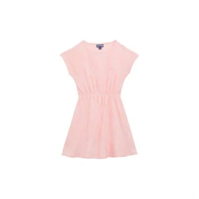 Vilebrequin Kids' Terry Dress In Pivoine