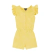 Vilebrequin Kids' Terry Playsuit Beach Romper In Popcorn