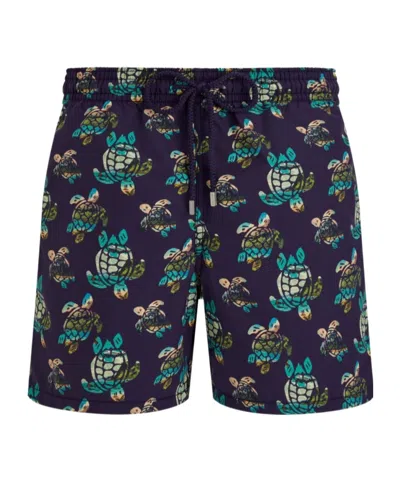 VILEBREQUIN LANDSCAPE TURTLES SWIM SHORTS
