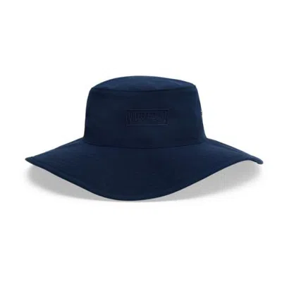 Vilebrequin Large Bucket Hat In Bleu Marine