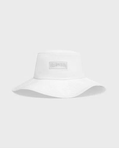 Vilebrequin Large Bucket Hat Solid In White