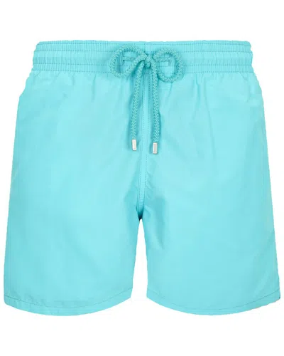 Vilebrequin Water-reactive Moorea Swim Shorts In Blue