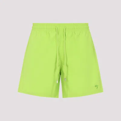 VILEBREQUIN LIME DRAWSTRING WAIST SWIM SHORTS