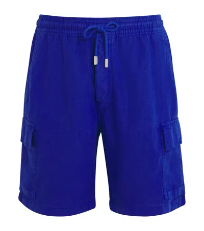 VILEBREQUIN LINEN BAIE SHORTS