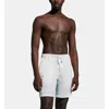 Vilebrequin Linen Bermuda Cargo Pockets Shorts In Blanc