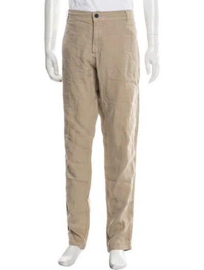 Pre-owned Vilebrequin Linen Chinos In Neutrals