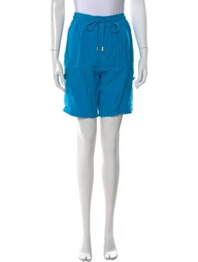 Pre-owned Vilebrequin Linen Knee-length Shorts In Blue