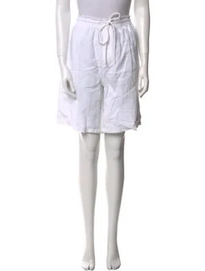 Pre-owned Vilebrequin Linen Knee-length Shorts In White
