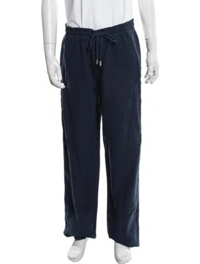Pre-owned Vilebrequin Linen Pants In Blue