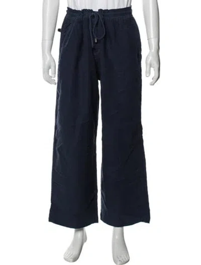 Pre-owned Vilebrequin Linen Pants W/ Tags In Blue