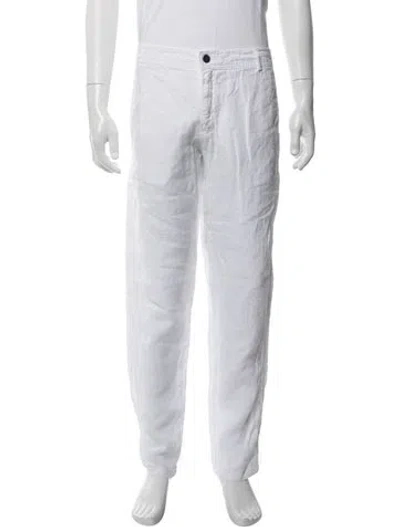 Pre-owned Vilebrequin Linen Pants In White