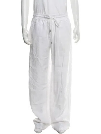 Pre-owned Vilebrequin Linen Pants In White