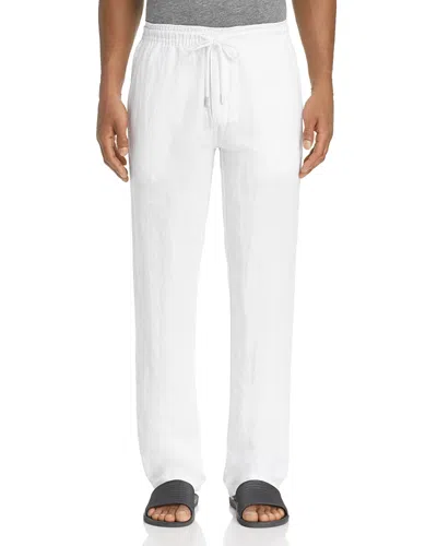 Vilebrequin Drawstring Straight-leg Trousers In White