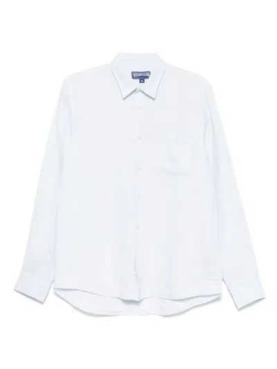 Vilebrequin Linen Shirt In Blue
