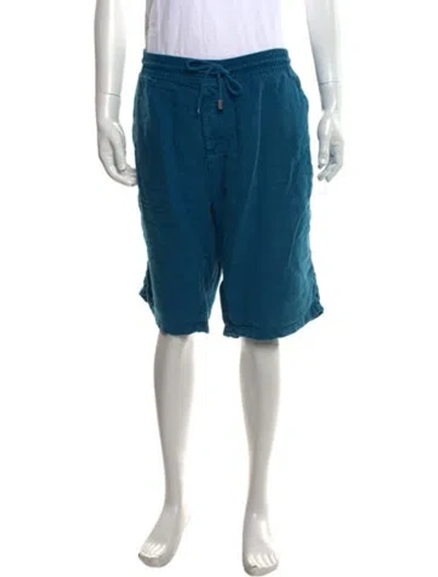 Pre-owned Vilebrequin Linen Shorts In Blue