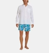 Vilebrequin Linen Solid Shirt In Blanc
