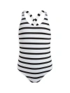 VILEBREQUIN LITTLE GIRL'S & GIRL'S STRIPED ONE-PIECE SWIMSUIT