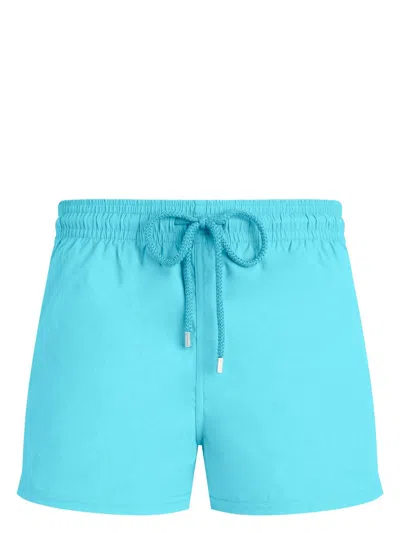 VILEBREQUIN LOGO-APPLIQUÉ SWIM SHORTS