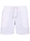 Vilebrequin Solid Swim Trunks In White