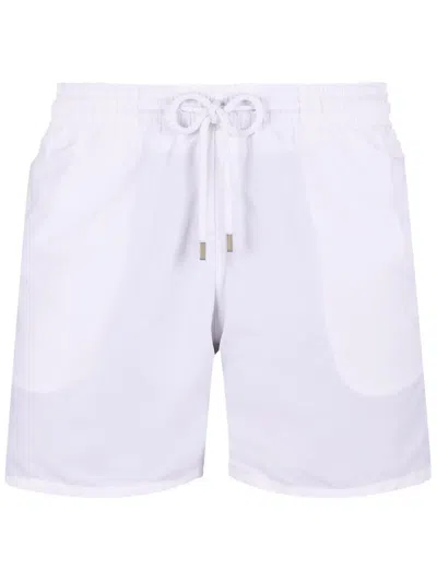 VILEBREQUIN LOGO-APPLIQUÉ SWIM SHORTS