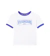 Vilebrequin Logo Cotton Jersey T-shirt In Blue