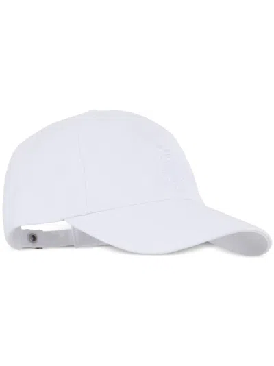 Vilebrequin Embroidered Baseball Cap In Blanc