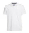Vilebrequin Piquet Cotton Palatin Polo With Side Split In White