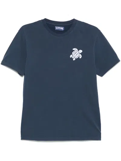 VILEBREQUIN LOGO-EMBROIDERED T-SHIRT
