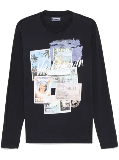 VILEBREQUIN LOGO-PRINT T-SHIRT