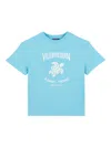 Vilebrequin Logo-print T-shirt In Blue