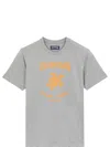 Vilebrequin Logo-print T-shirt In Grey