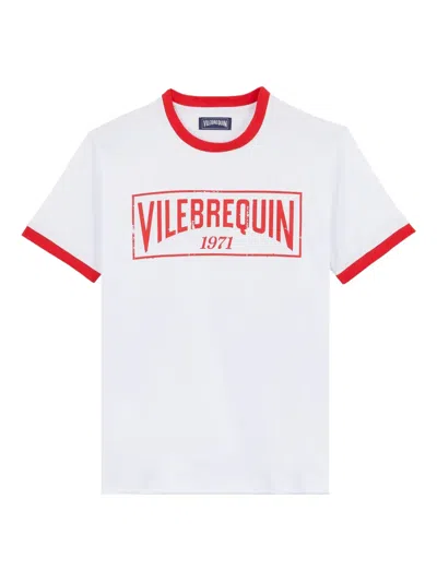 Vilebrequin Logo-print T-shirt In White