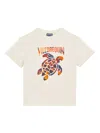 Vilebrequin Logo Cotton Jersey T-shirt In White