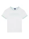 Vilebrequin Logo-print Trim T-shirt In White