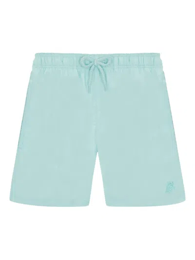 Vilebrequin Kids' Logo Swim Shorts In Blue