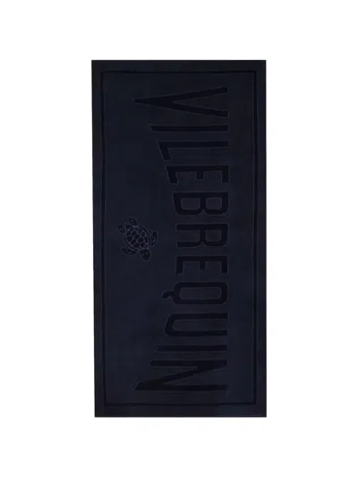Vilebrequin Logo-debossed Towel In Blue
